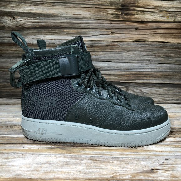 Nike SF-AF1 Outdoor Green Mid Fashion Sneakers Women US 7, UK 5.5, - Picture 5 of 11